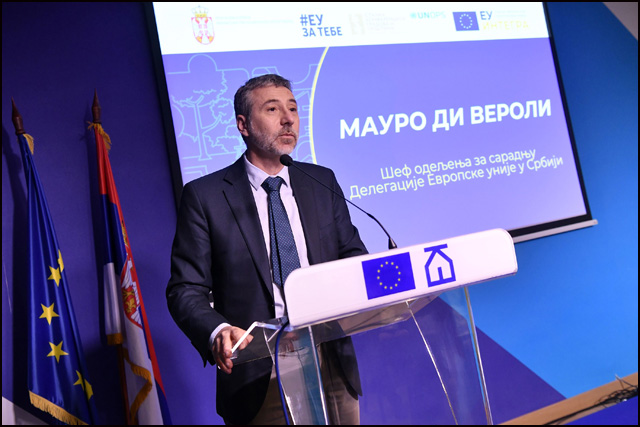 EU INTEGRA Svecana dodela ugovora Mauro di Veroli
