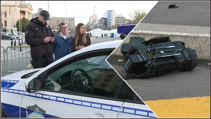 Policija prikriva odgovorne za napad na ekipu N1 ispred skupštine 1 Foto N1