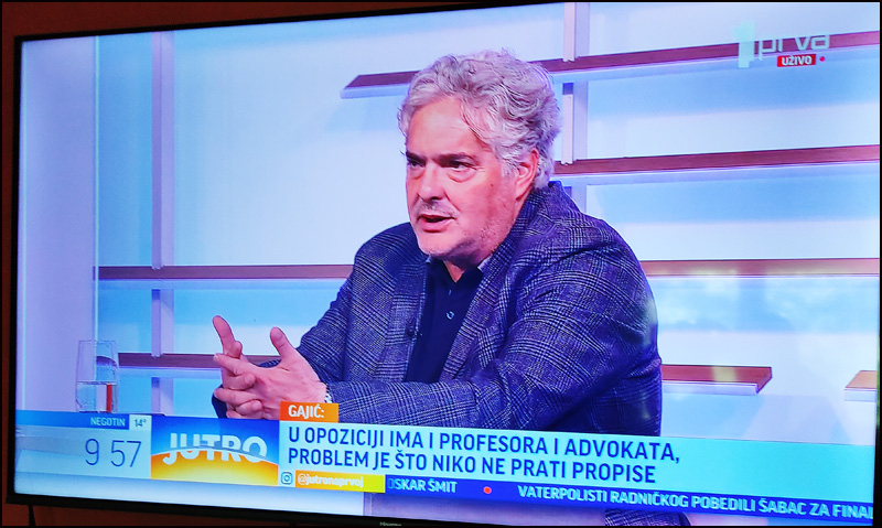 Ja tebi vojvodo, a ti meni serdare ... 1 Gajic advokat 1