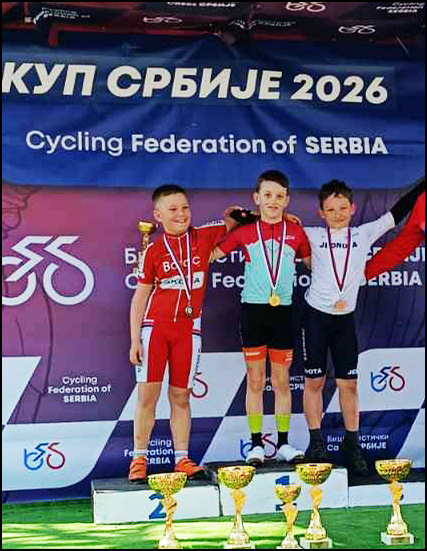Vesti iz biciklizma 2 Nemanja Savic drugi prvi Kup Srbije Erdevik 2026