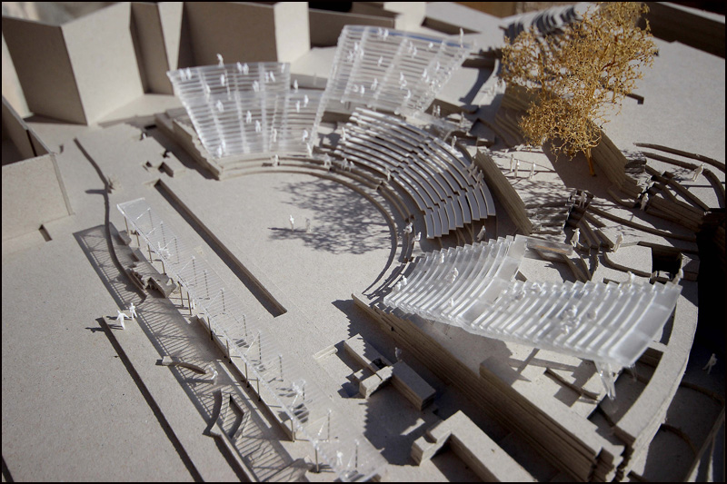 21. Beogradska internacionalna nedelja arhitekture od 30. aprila do 30. maja 4 Reconstruction of the Roman Theatre model by Emil Jurcan foto Bas Princen