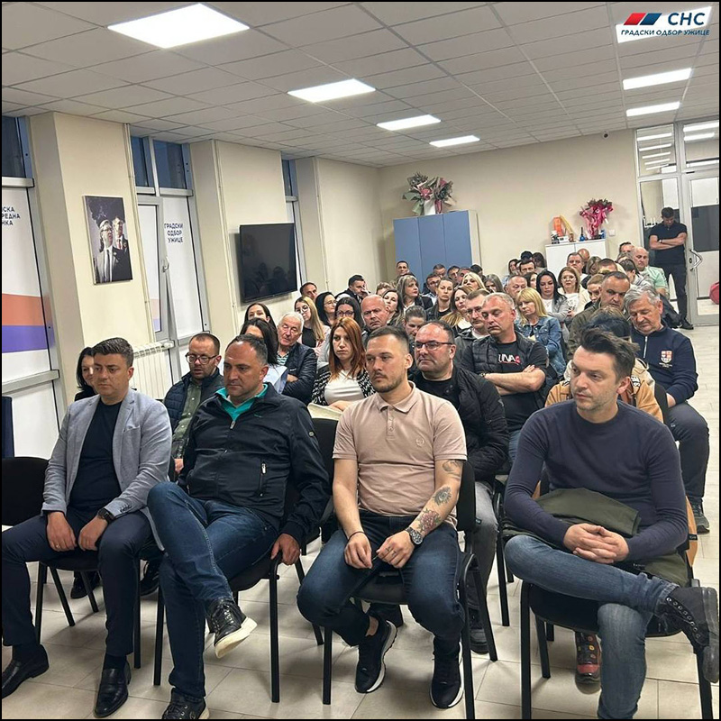 Užički odbor naprednjaka, umesto Jelene Raković Radivojević, predvodiće poverenštvo 4 Sastanak uzickih naprednjaka Foto GrO SNS Fejsbuk