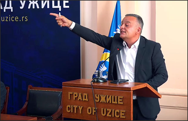 Naprednjak Boban Perišić nazvao odbornike užičke opozicije teroristima i stranim plaćenicima 2 Boban Perisic Foto Printskrin Jutjub Grad Uzice