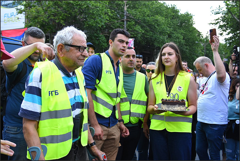 Na Slaviji održan jedan od najvećih skupova studenata ikad 15 Deda