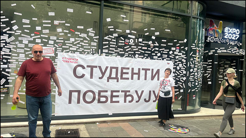 Na Slaviji održan jedan od najvećih skupova studenata ikad 2 maj 9