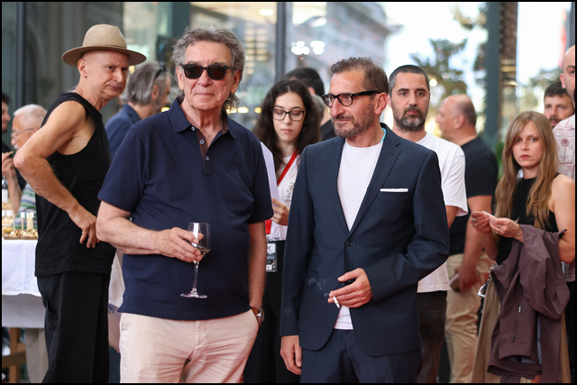 Svečanom ceremonijom dodele nagrada zatvoren 2. Balkanski festival filmske režije 6 Darko Bajic i Tim Sejfi svecano zatvaranje BFFR a foto Andrija Popovic
