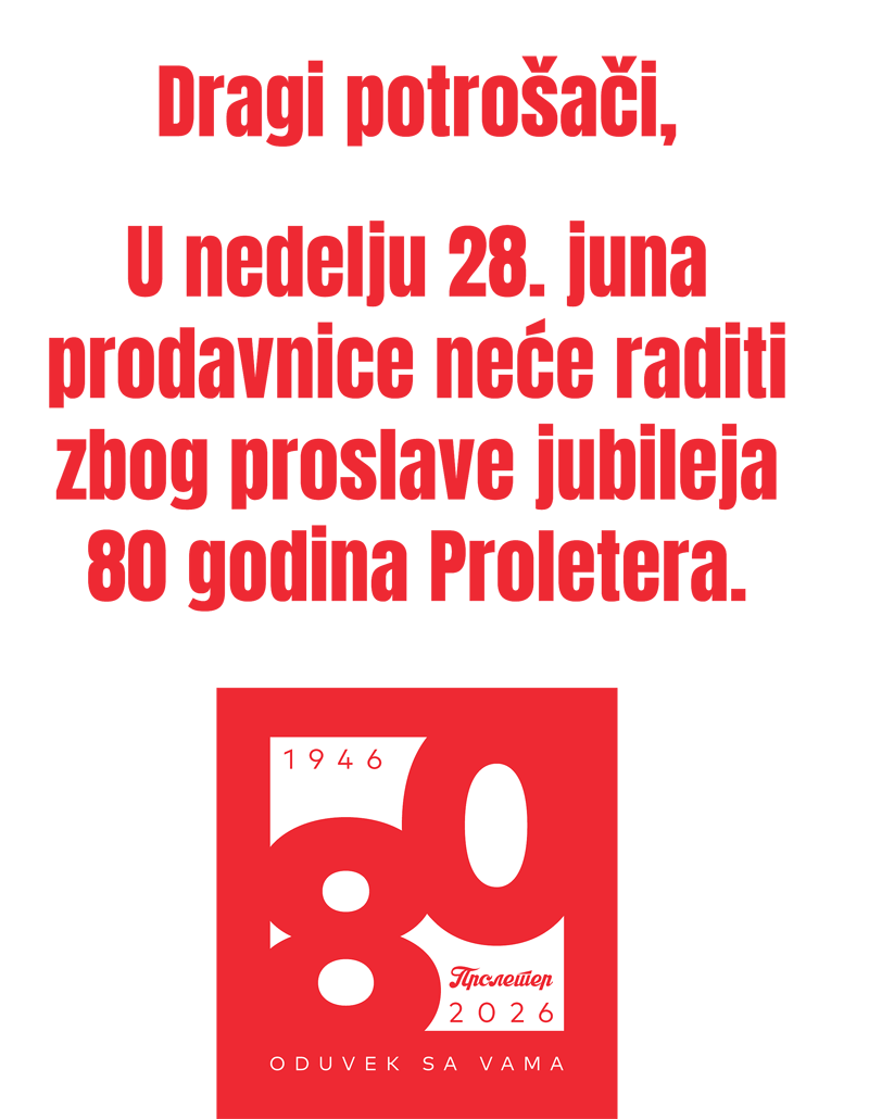 Proleter neradan dan