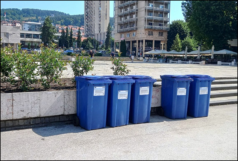 Trg kontejneri Foto SSP Uzice