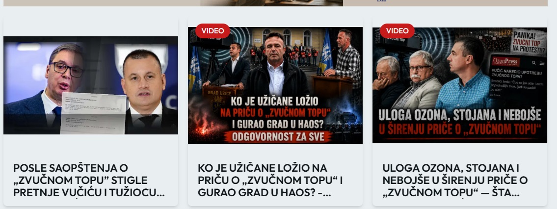 Koalicija za slobodu medija: Vlast pokrenula kampanju protiv medija i novinara 1 gvozden budak