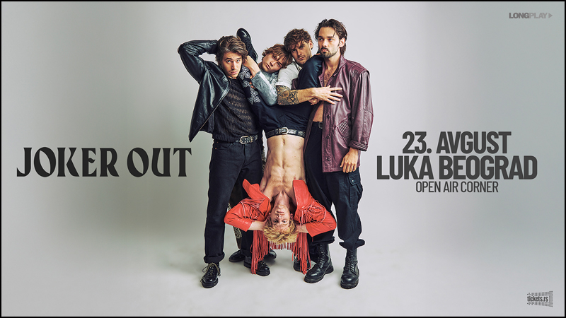 Četiri velika svetska imena za šest dana u Beogradu 4 2026 Joker Out · Longplay H 16x9 1