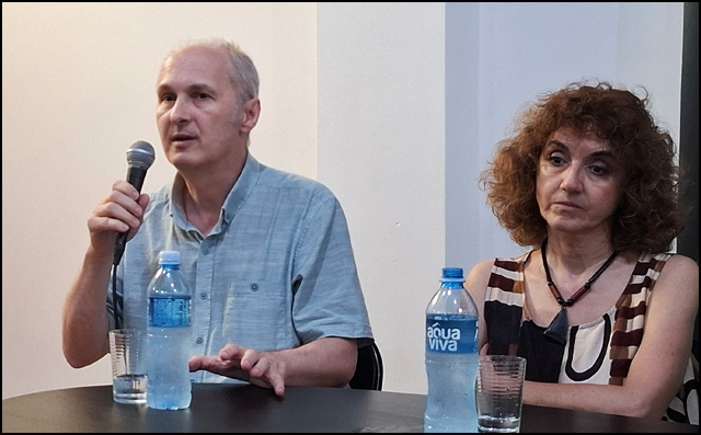 Pobunjeno društvo, uprkos otvorenoj represiji, traži promenu vlasti 2 Gojko Bozovic i Tamara Dzamonja Ignjatovic 640