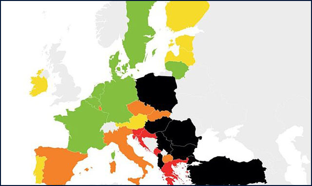 Srbija u zoni visokog rizika za medijski pluralizam, politička nezavisnost medija najugroženija 2 Media pluralism mapa