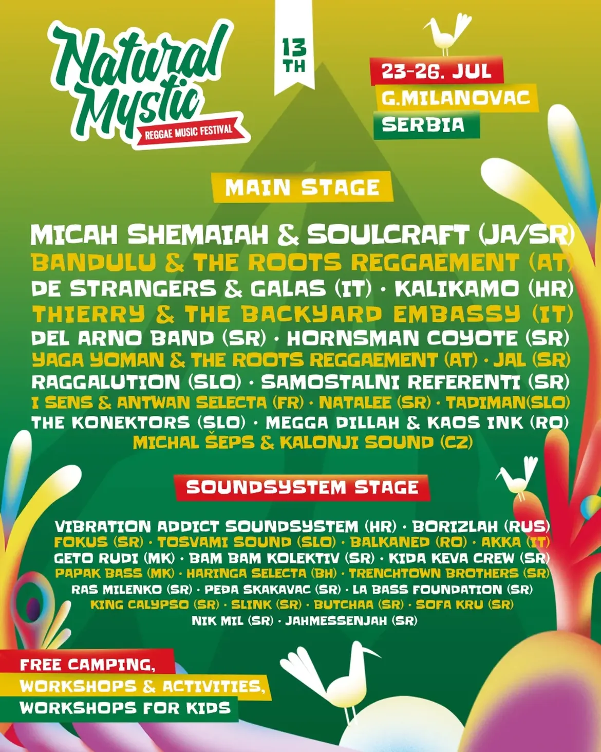 Waiting Is Over Natural Mystic Starts Today 💚💛❤️NaturalMysticFestival