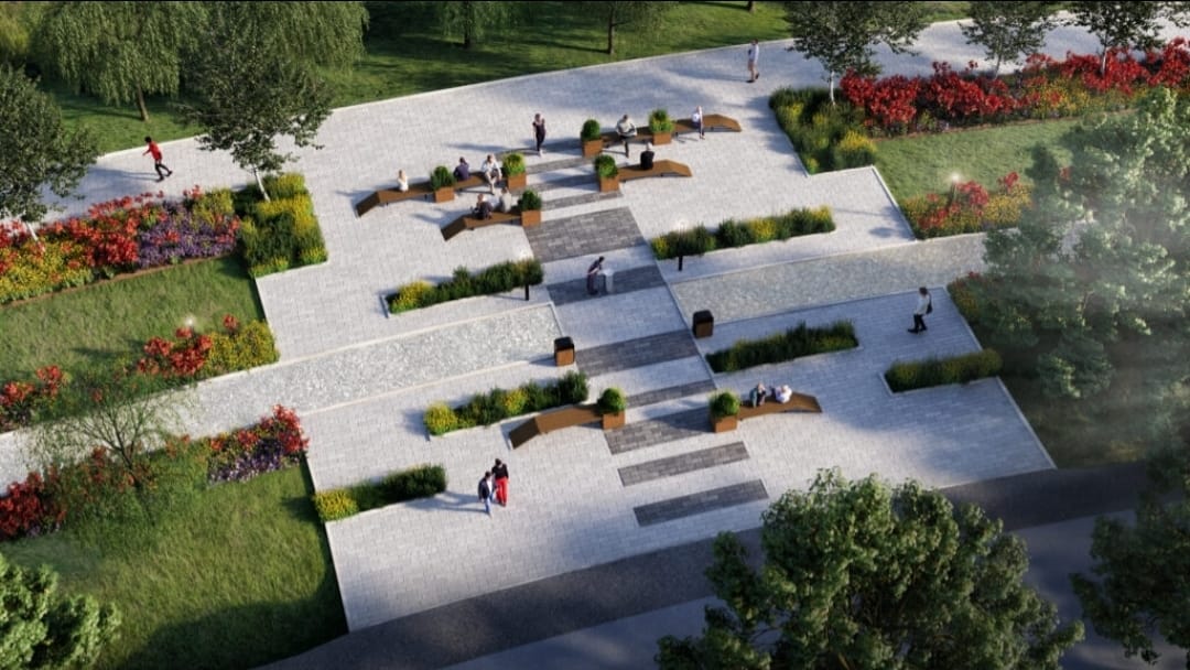 Preči behaton u parku nego trotoar do škole 2 park